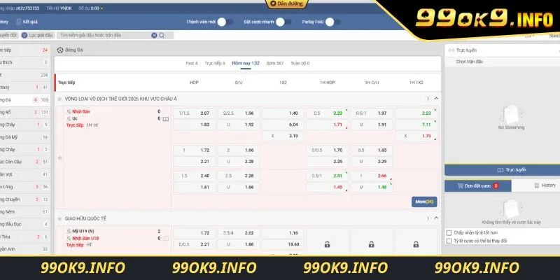 Cập nhật thông tin soi kèo tại trang cá cược bóng đá