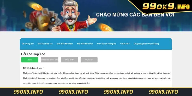 Nhiệm vụ của một đại lý 99OK chính thức là gì?